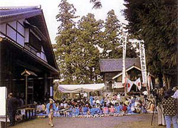 大宮八幡宮の秋季大祭風景の画像