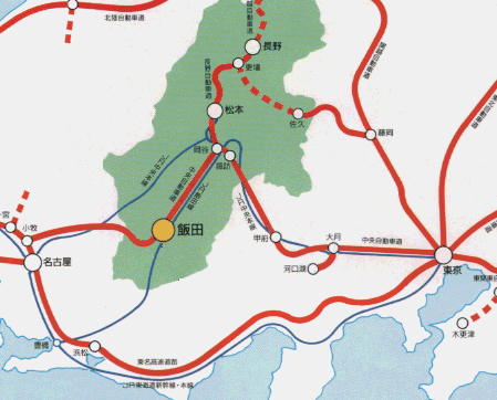 中部圏域地図