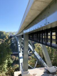 天龍峡大橋（川路側から）