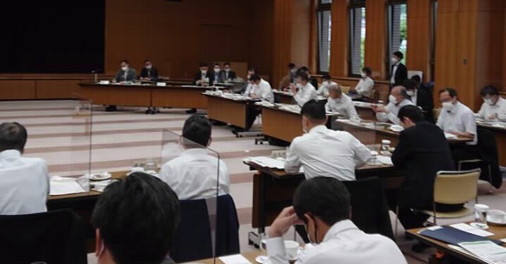 長野県市長会定例会