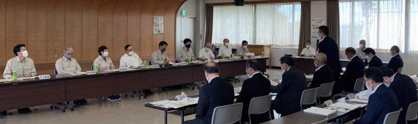 長野県議会危機管理建設委員会現地調査に伴う陳情