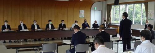 長野県議会総務企画警察委員会現地調査に伴う陳情