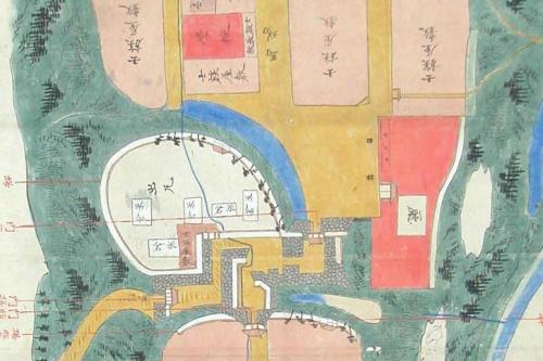 飯田城絵図