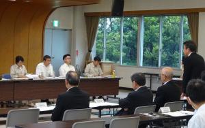 危機管理建設委員会への陳情