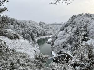 天龍峡　冬