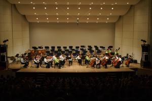 弦楽合奏コースの様子