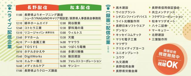 フェア参加企業一覧