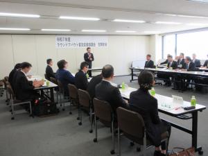 定期総会　会議の様子