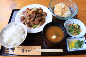 ジンギス定食