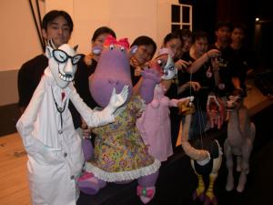 人形劇フェスタの様子