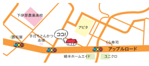 ひだまりサロン　地図