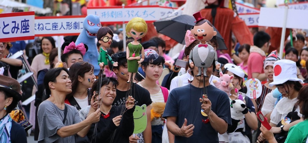 人形劇フェスタわいわいパレード