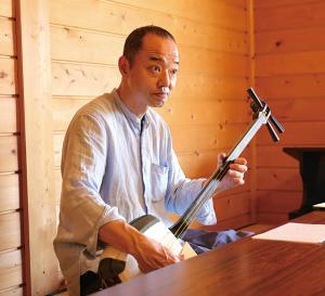 人形浄瑠璃文楽座　義太夫節三味線方　鶴澤清志郎さん