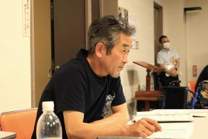 演劇宿副座長の木下さん