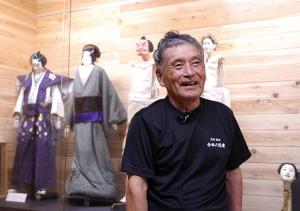 今田人形座 座長の澤柳さん