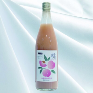 韮崎市 濃厚完熟桃ジュース!