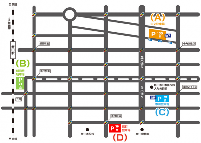 駐車場位置図